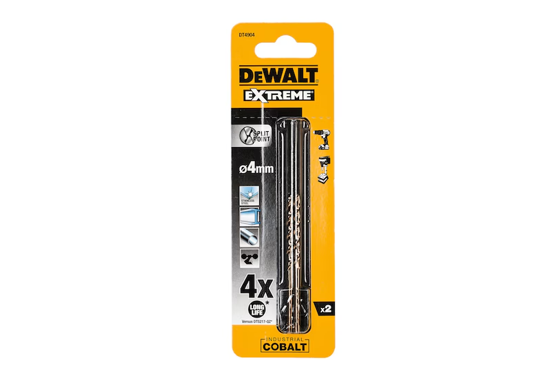 DEWALT DT4904-QZ Foret métal HSS-CO Extreme 4x43x75mm - 4