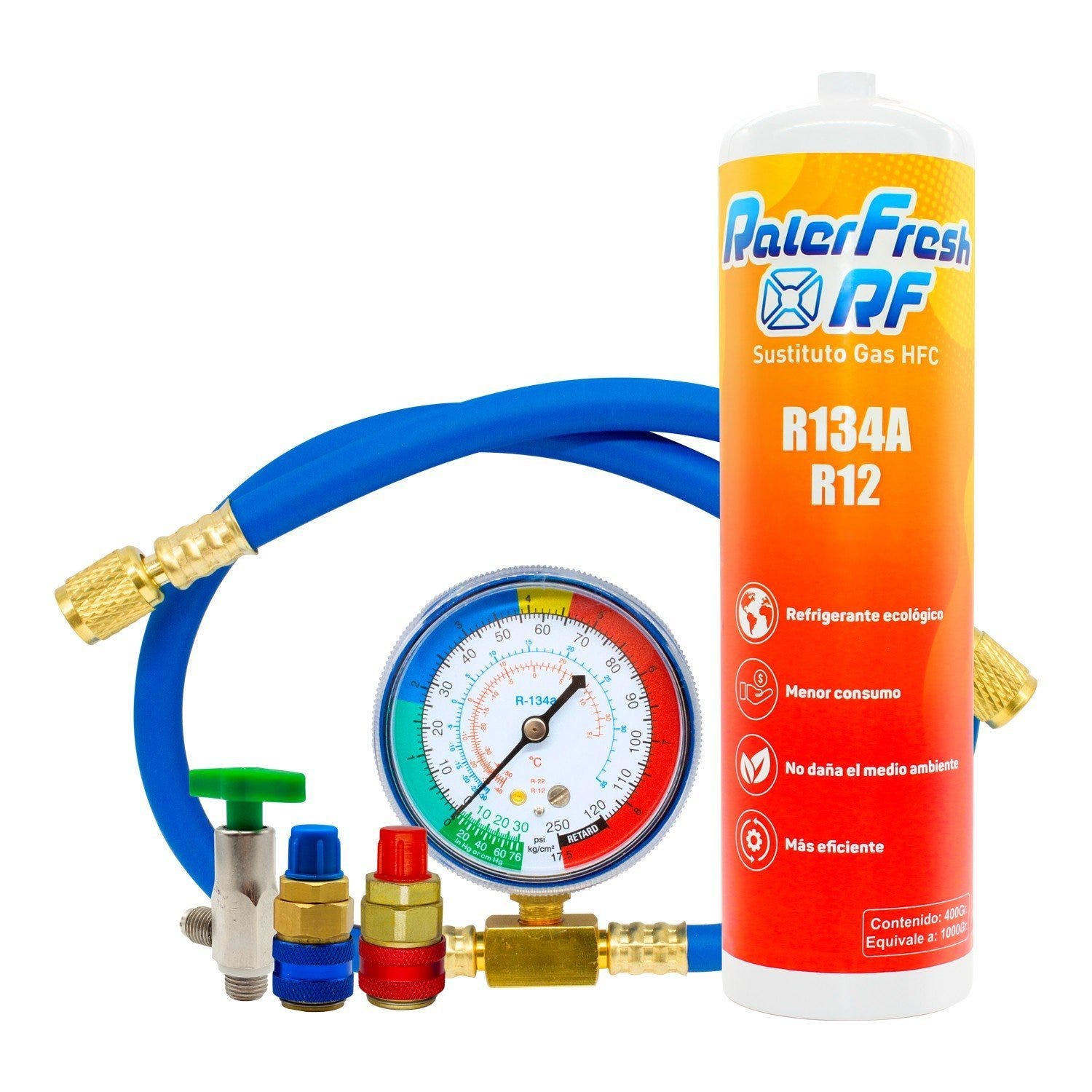 Gas R12 Gas Refrigerante Ralerfresh RF para aire acondicionado, sustituto del ...