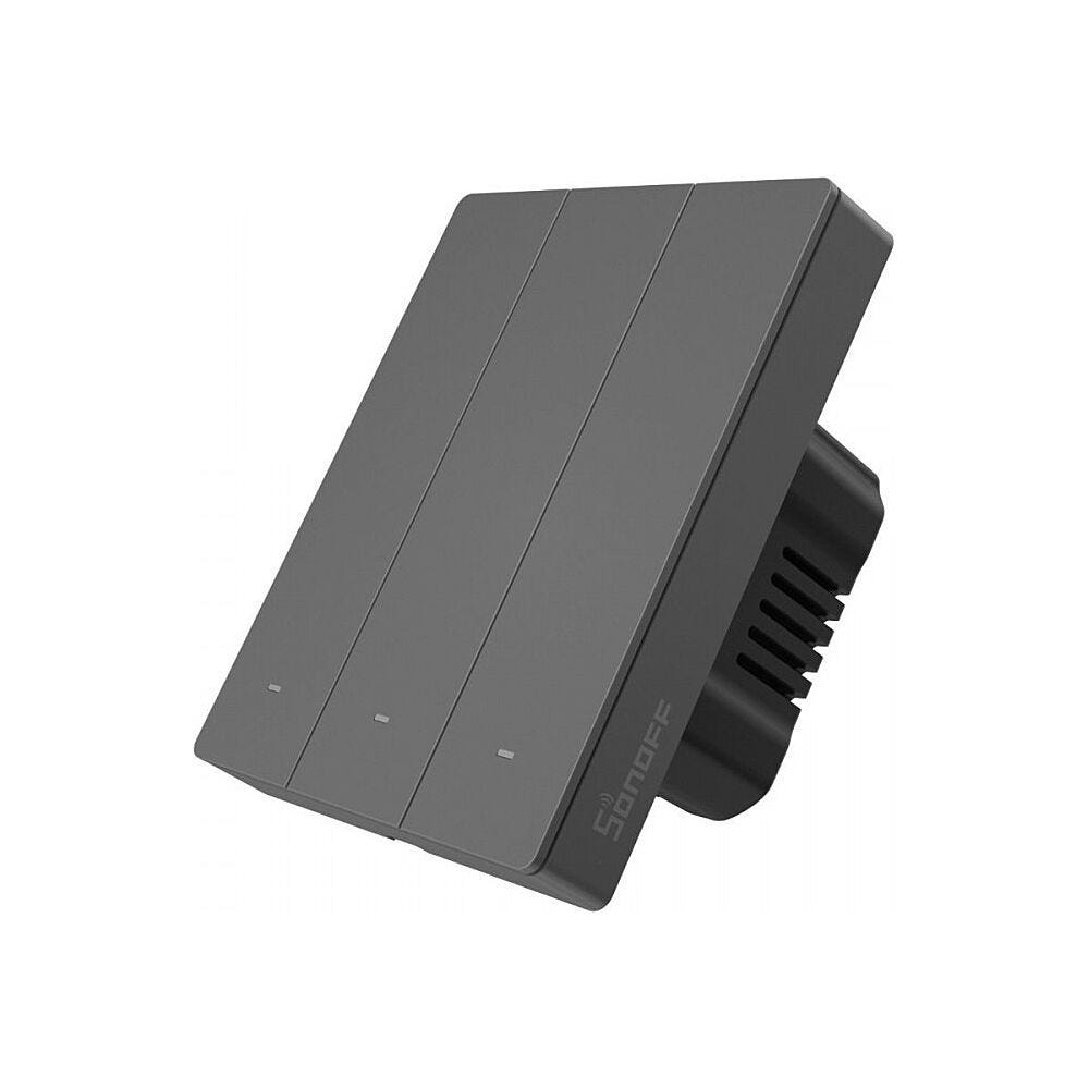 Interruttore senza contatto, nero, 60/100 W, con un semplice tocco di Interruttore senza contatto, nero, 60/100 W, con un semplice tocco di