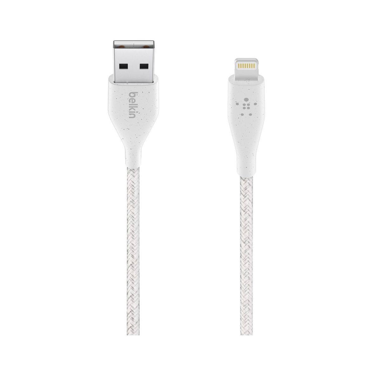 Câble Lightning BELKIN DuraTek Plus USBA 3m blanc Leroy Merlin
