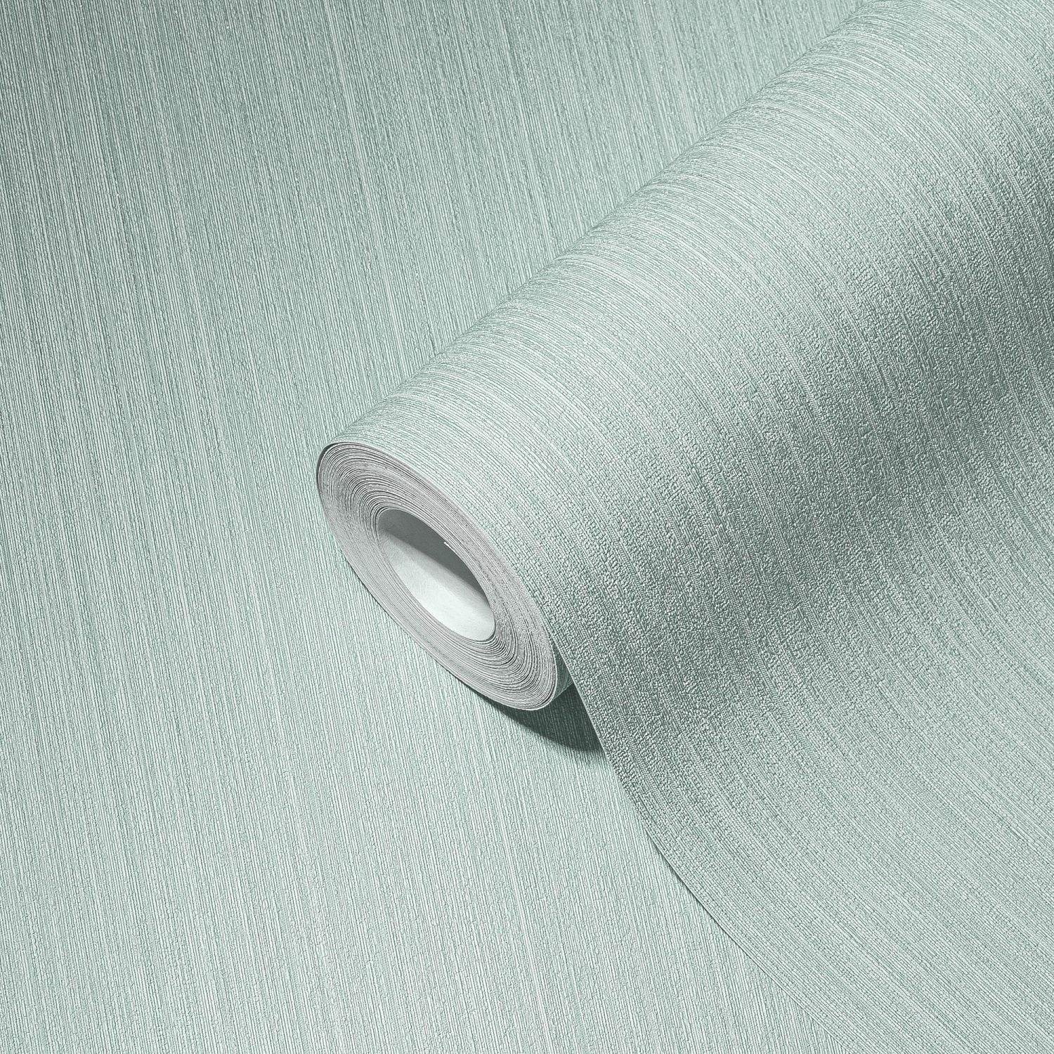 Papel pintado liso verde - 53 cm x 10.05 m - a.s. création