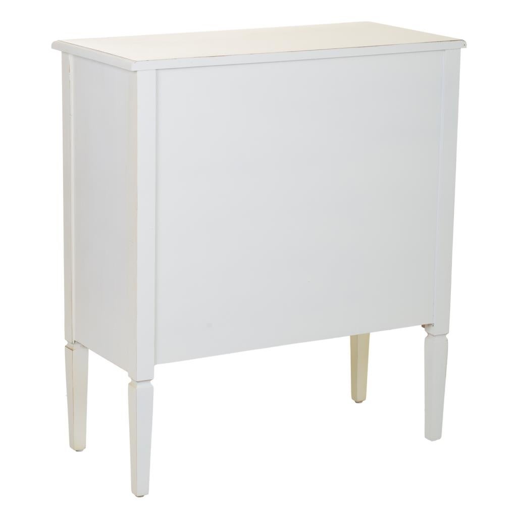 Console en bois avec grillages blancs 80x38x90h - 4