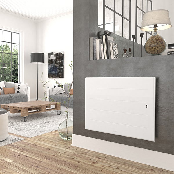 THERMOR - Radiateur chaleur douce connecté Ovation 3 horizontal blanc 750W - 480221