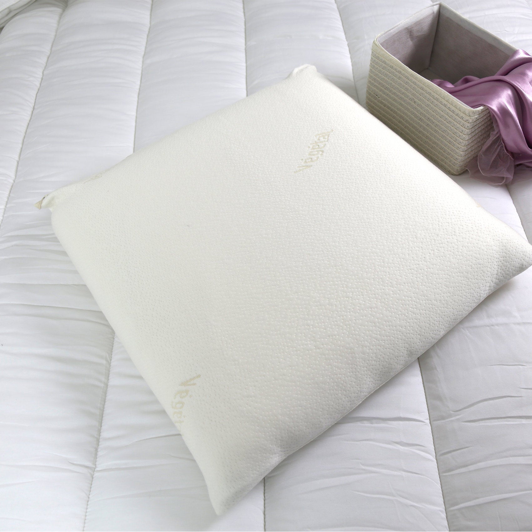 Oreiller 60x60cm Viscovégétal mémoire de forme DODO - 5