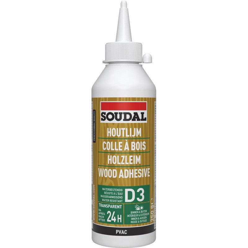 COLLE A BOIS BLANC RESISTANT EAU 250 G - 2