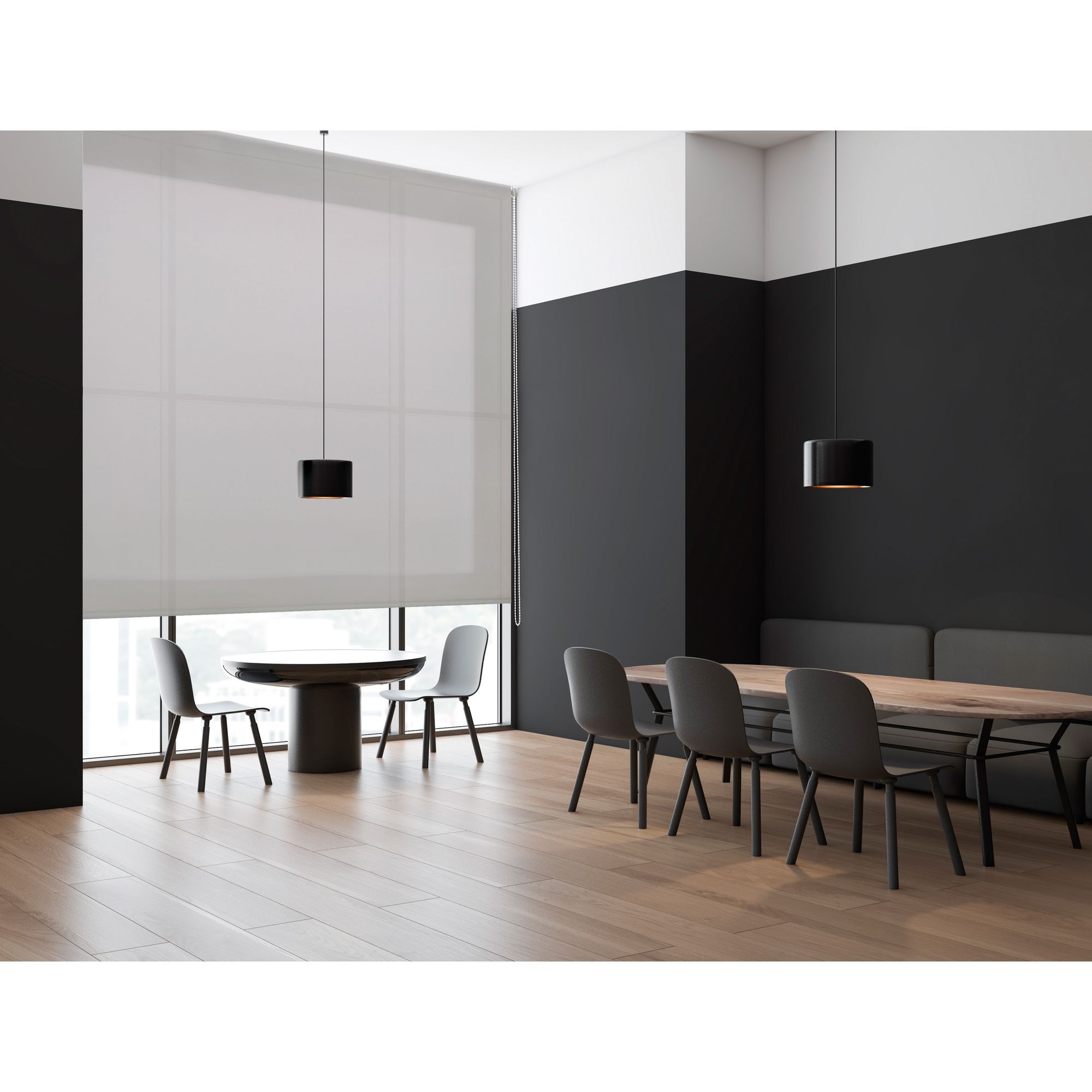 Ecommerc3 | estor enrollable translúcido premium tamaño 140x250 - estor enrollable tamaño tela 137x245 - estor translúcido gris plata