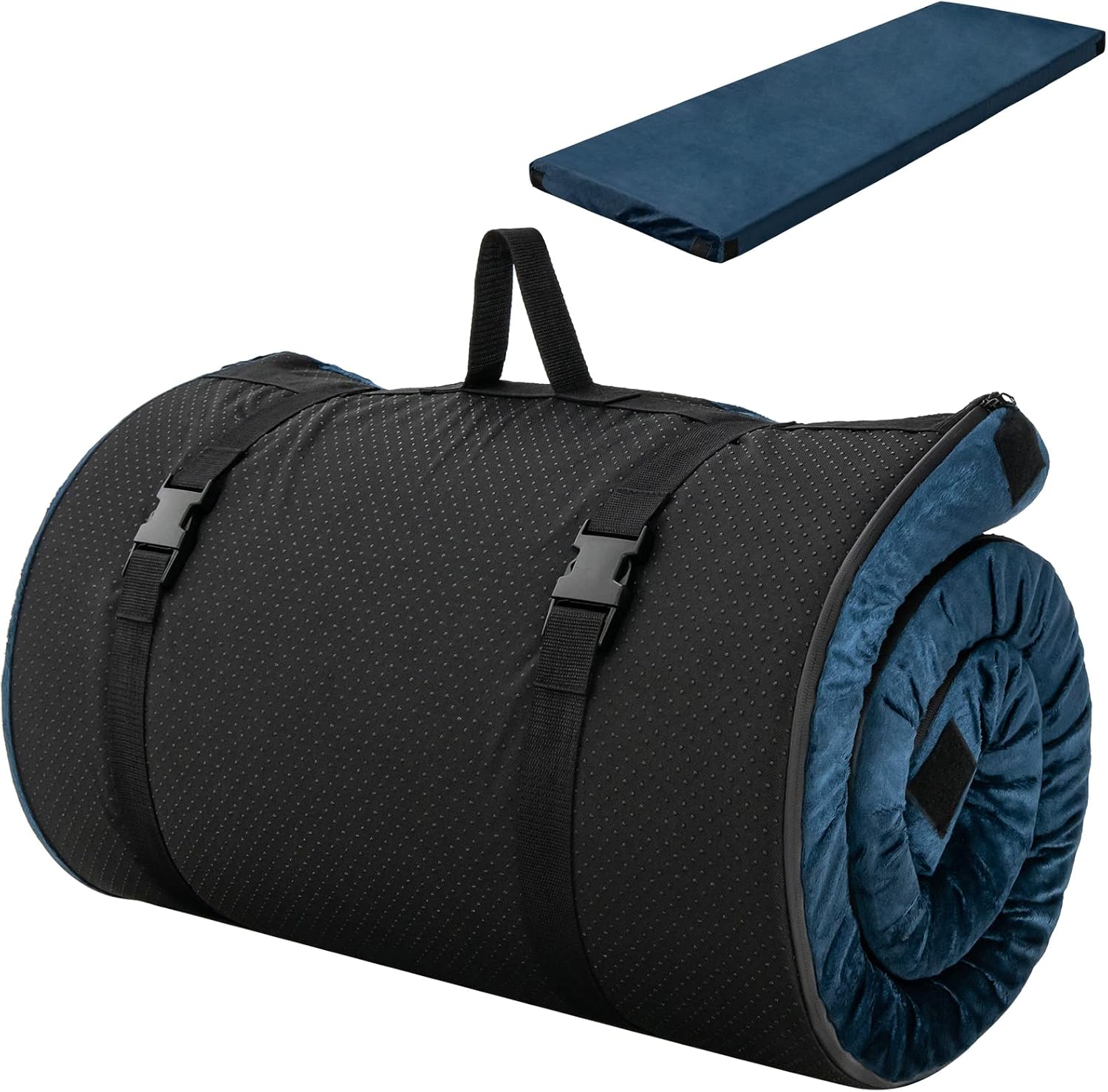 Matelas de Camping Portable en Mousse à Mémoire de Forme, Tapis de