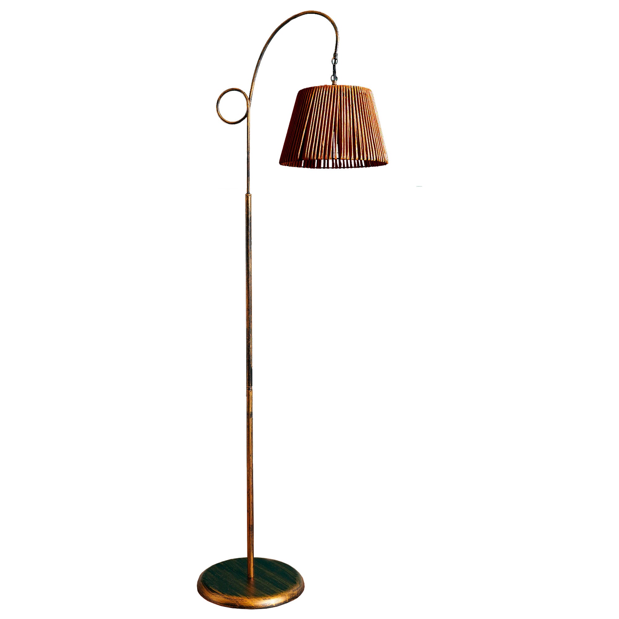 Lampe à pied 162cm.Color Brown Avejecidp. Type E27 Max 60W | Leroy Merlin
