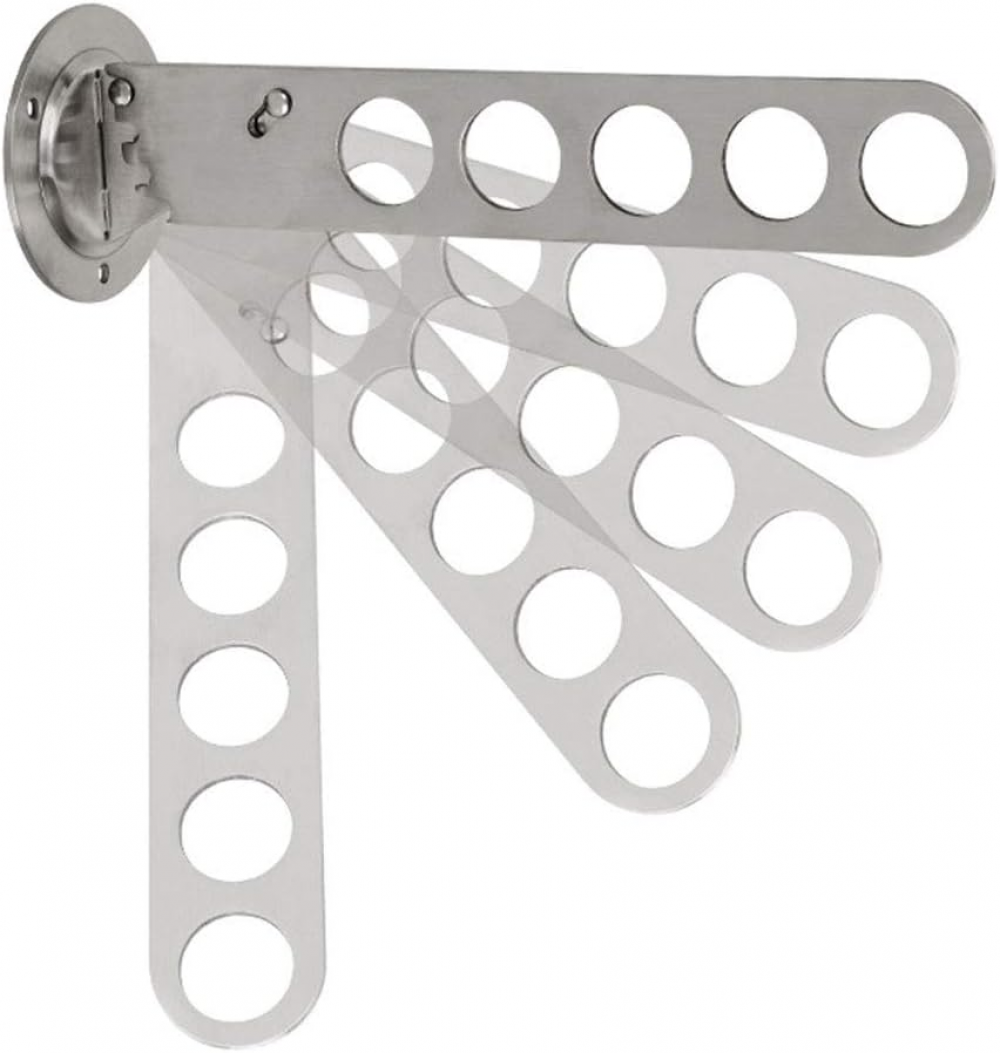 Wieszak na drzwi, wieszak ścienny, wieszaki na ubrania, wieszak ścienny ze stali nierdzewnej, na balkony i szafy, pralnie, łazienki