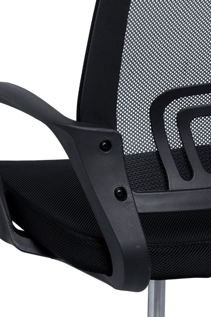 Regalos Miguel - Silla de Oficina Negra Midi Pro - Máxima Ergonomía - Ideal para Escritorio y Gaming - 6