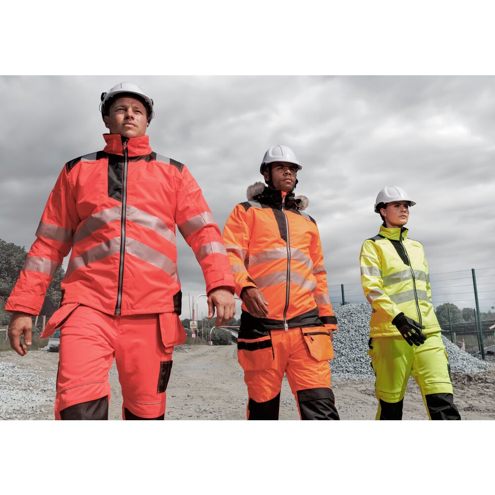 Veste de pluie haute visibilité Portwest VISION Orange / Noir 3XL - 8