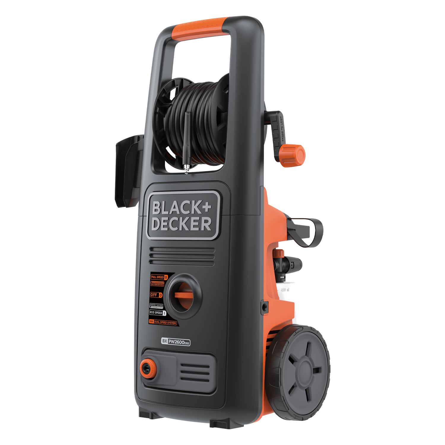 Black+Decker Nettoyeur Haute Pression BXPW2600DSSP (2.600 W, 180 bar, 540 l/h) Modèle 2026 - 2