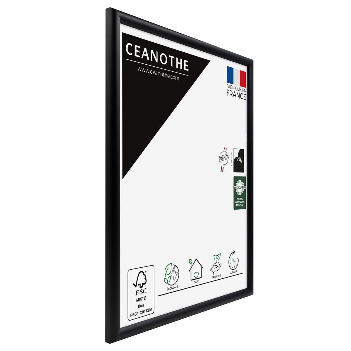 Cadre photo Essentiel exposition noir 40x60 cm - 3