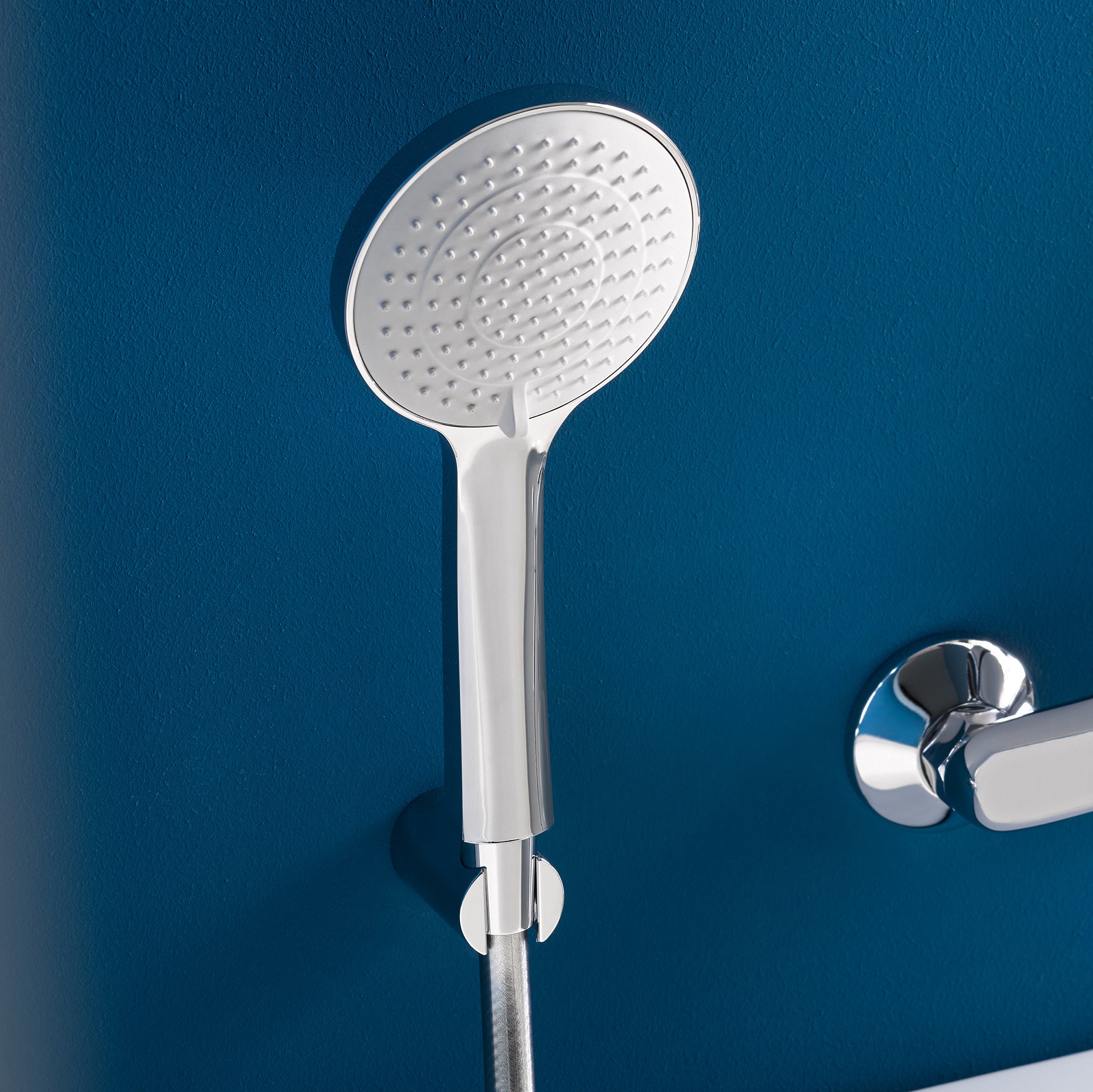 Duravit uniwersalna słuchawka prysznicowa 3 rodzaje strumienia EasyClean chrom/biały