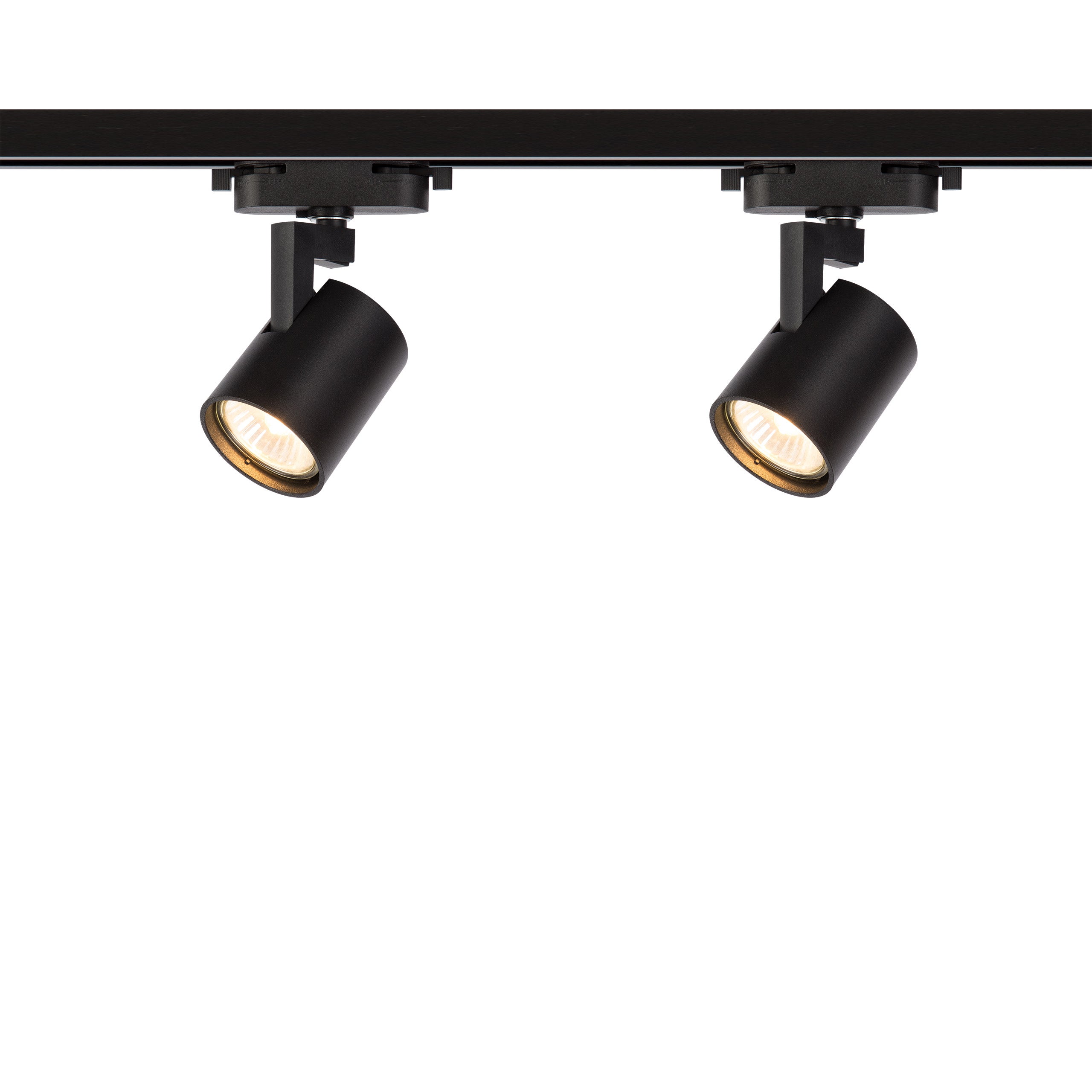 Zestaw szynowy tracklight 1-faza 2m 4x reflektor GU10 czarny mat IP20 XUDO - 7