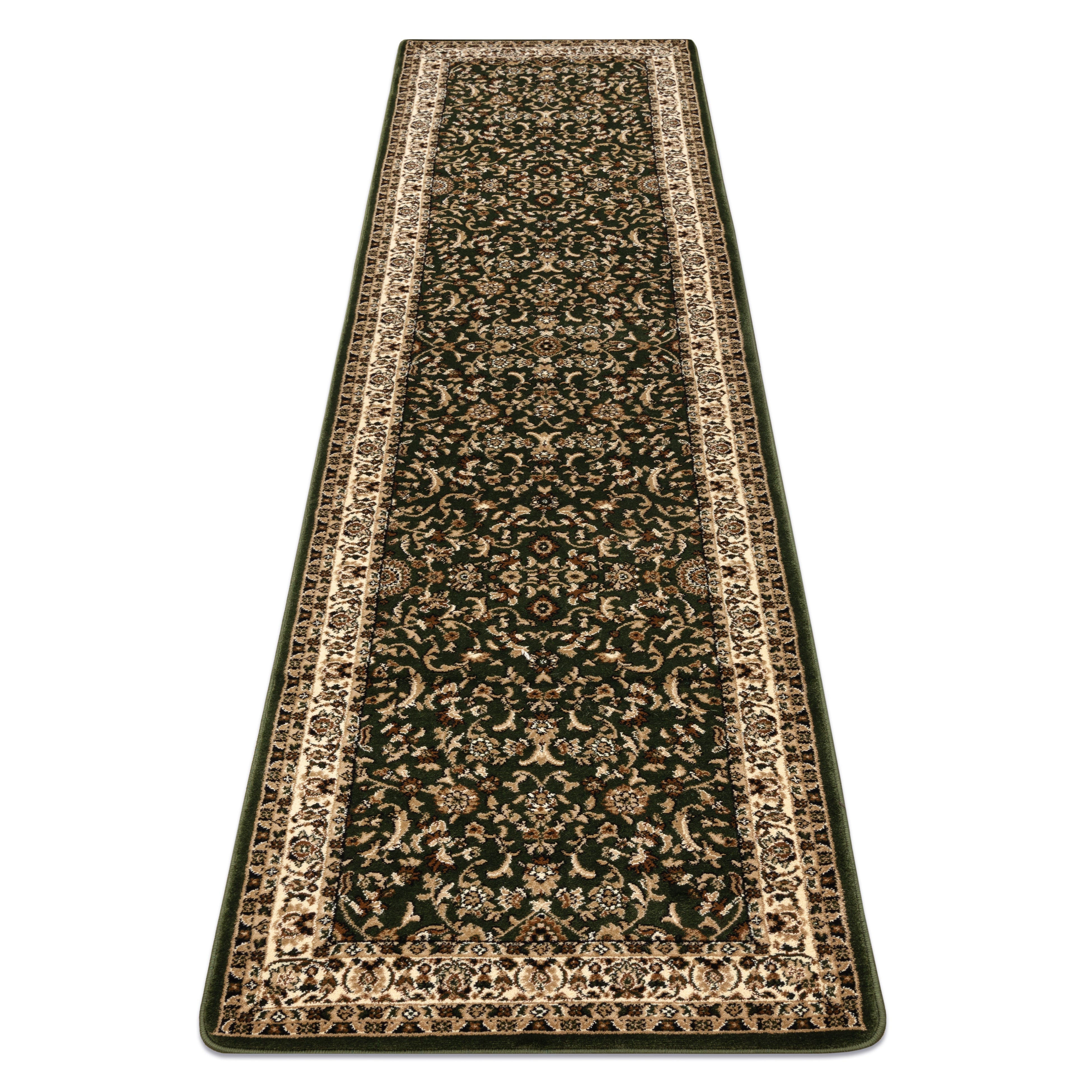 Dywan, Chodnik ROYAL ADR wzór 1745 zielony do przedpokoju, na korytarz 80x300 cm