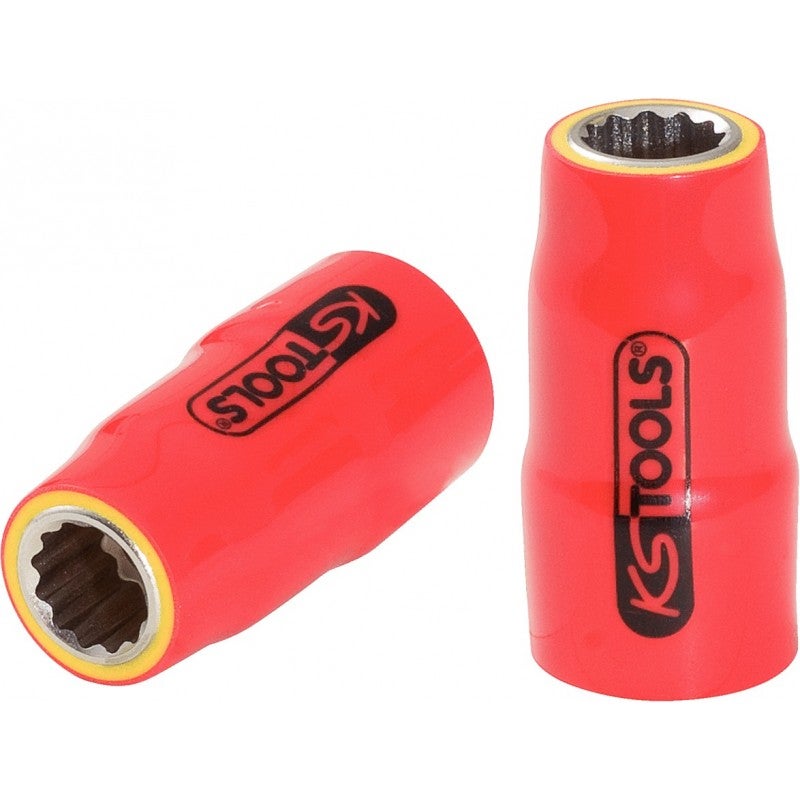 Douille Isolée 3/8 10 Mm KS Tools - Revêtement Isolant Chrome Vanadium - Système FlankTraction
