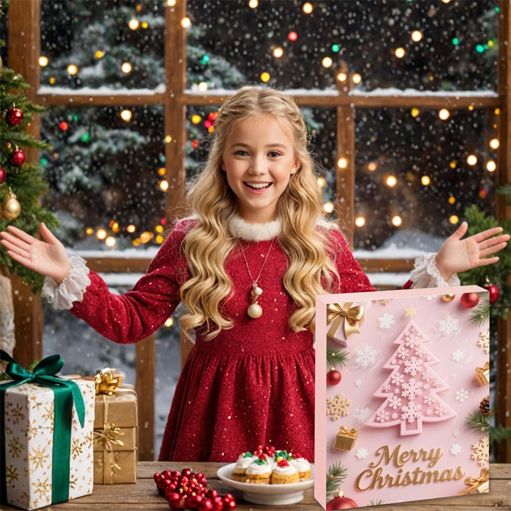 Calendario dell'Avvento 2025: calendario a 24 scomparti, bracciale in lega, regalo di Natale, gioielli fai da te - 6