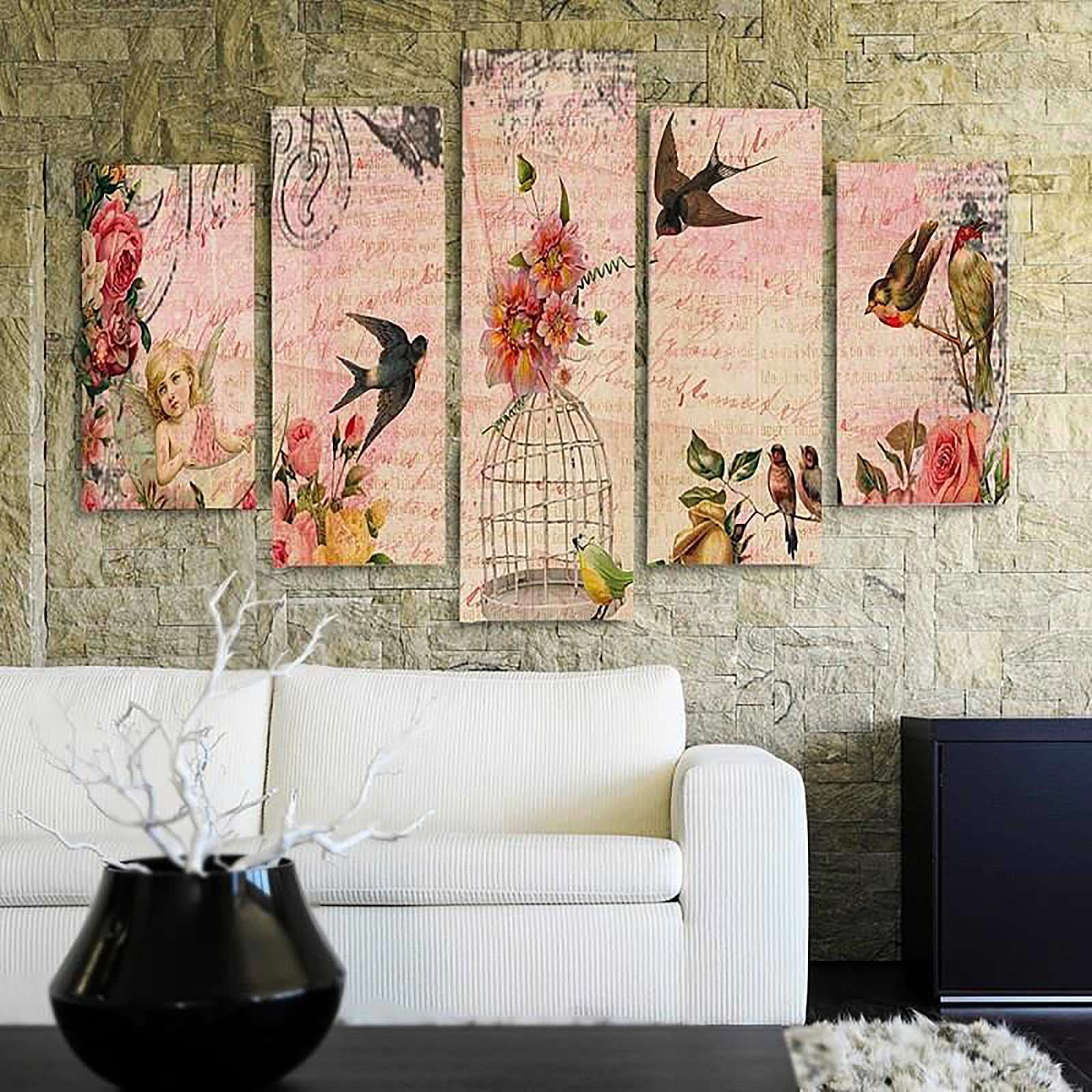 Tableau une carte de paris - 100 x 70 cm - 3