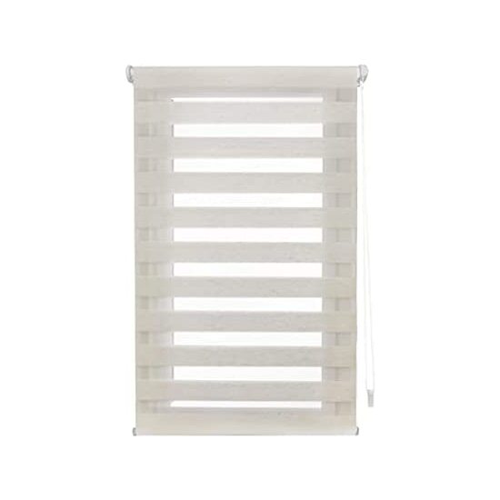 Blindecor | estor enrollable easyfix sin herramientas - medida estor: 80x130 - medida tela estor: 77x125 - estor lino
