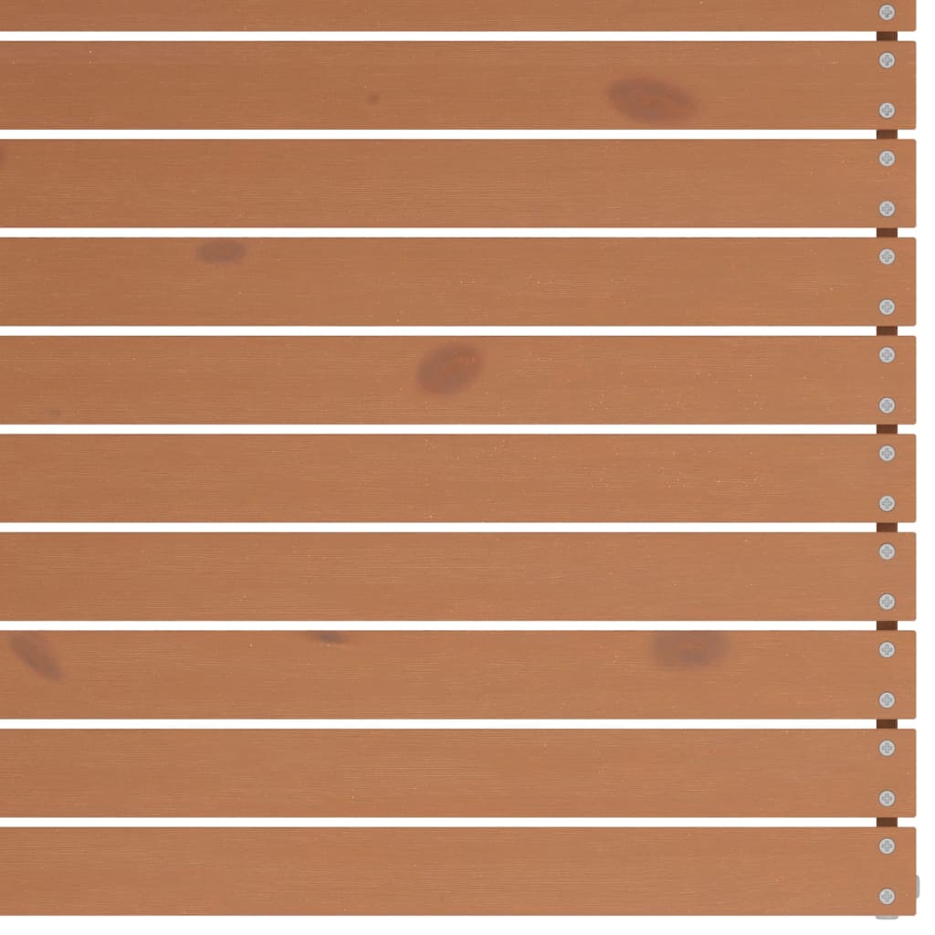 Maison Exclusive - Salon de jardin 6 pcs Marron miel Bois de pin massif - 6