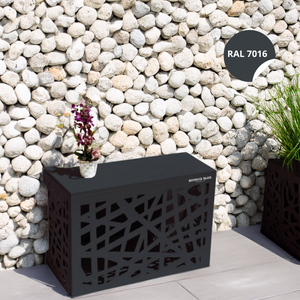 Copri Condizionatore Esterno, Copertura Condizionatore Esterna Outdoor Condizionatore D' Aria Copertura Copri Motore Condizionatore Esterno (3p: 94×40×73cm - 5