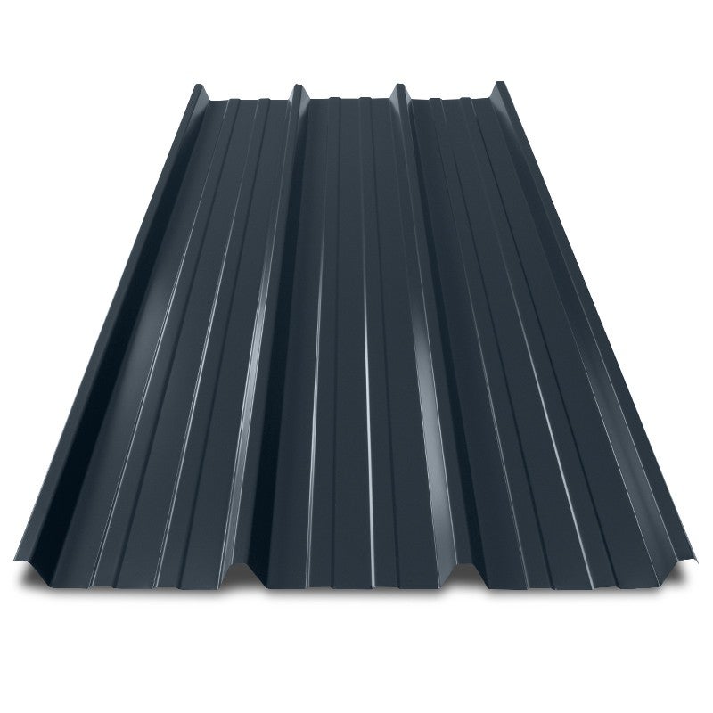 Tôle bac acier avec feutre régulateur de condensation 2100x1000 mm AXEL® | Gris Anthracite | RAL 7016 - 5