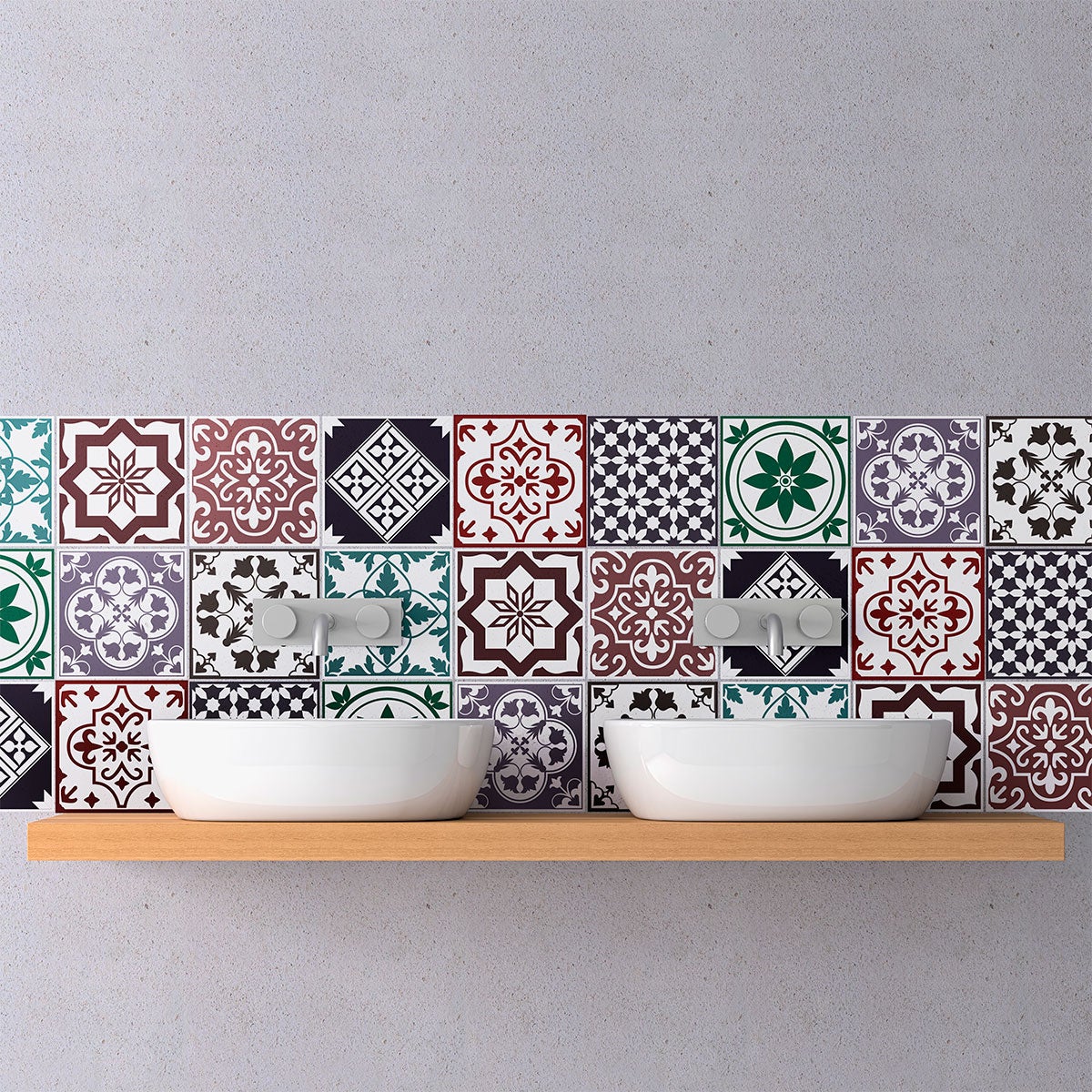 Adesivos de parede para azulejos, ideais para cozinha e banheiro - 9 ...