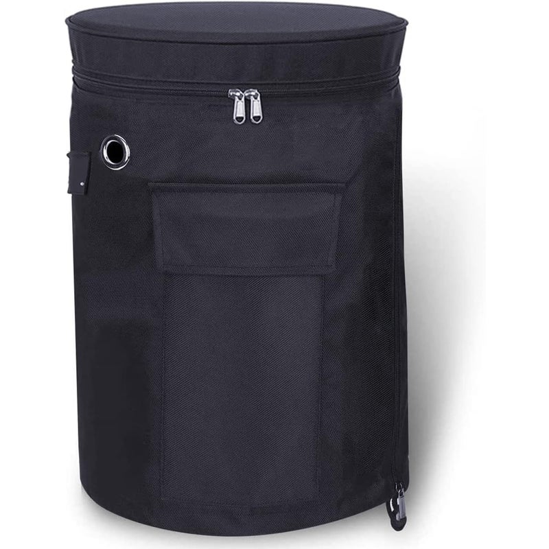 Pokrowiec na butlę z propanem, pokrowiec ochronny na butlę z gazem 11 kg, wodoodporny, Oxford 600D, anty-UV (66 x 33 cm)