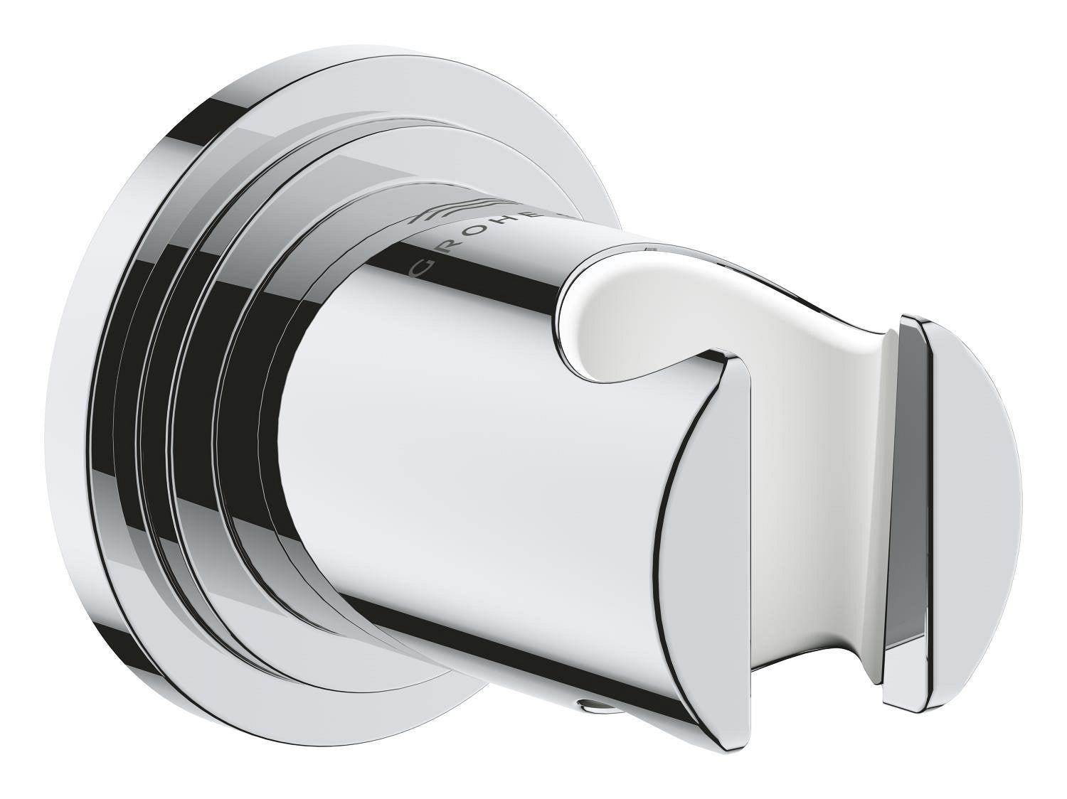 Suport para dus Grohe 26894000, 68 mm, 55 mm, universal, pe perete, metal, suport para dus incorporat, Crom