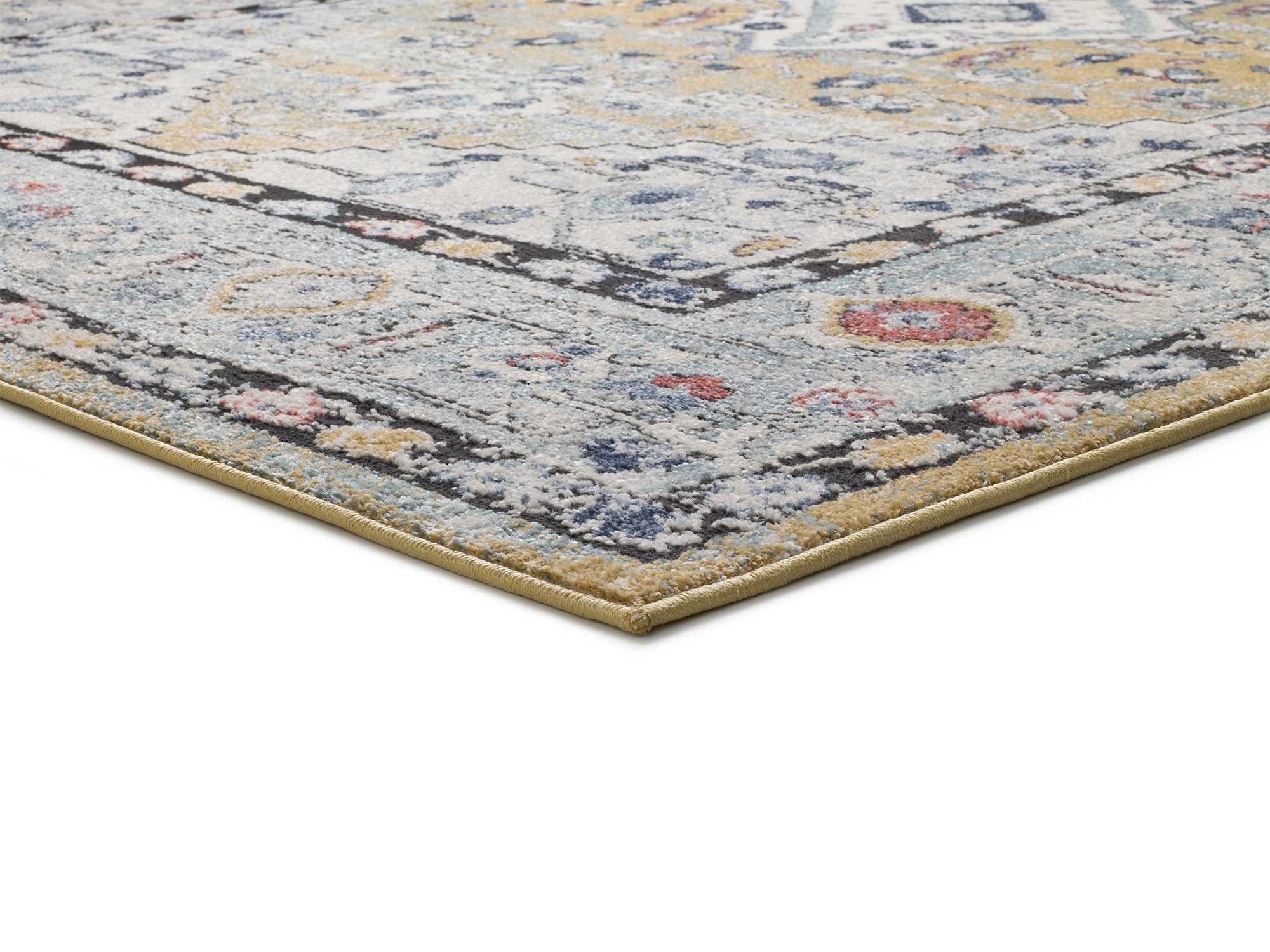Tapis intérieur multicolore rectangulaire l.140 x L.200 cm MABEL vintage - ATTICGO - 3