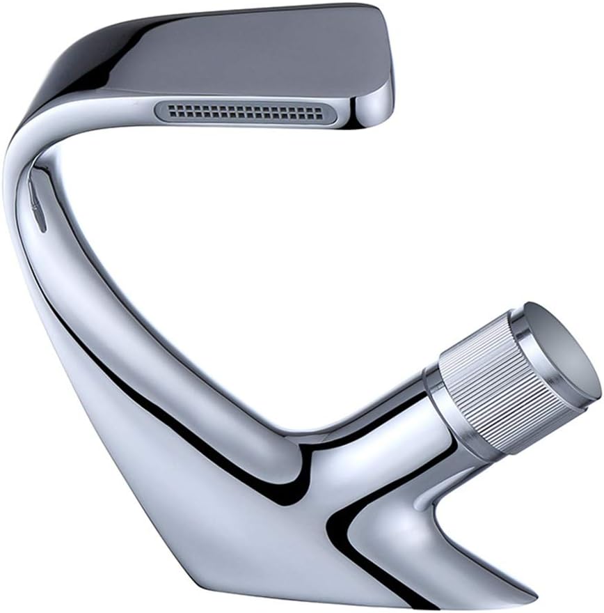 Bateria łazienkowa typu wodospad, bateria umywalkowa, nowa seria, mosiądz, nasadka ceramiczna - Galwanizacja