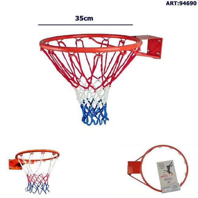 vidaXL Cerceau de basket Orange 39 cm Acier vidaXL Cerceau de basket Orange 39 cm Acier