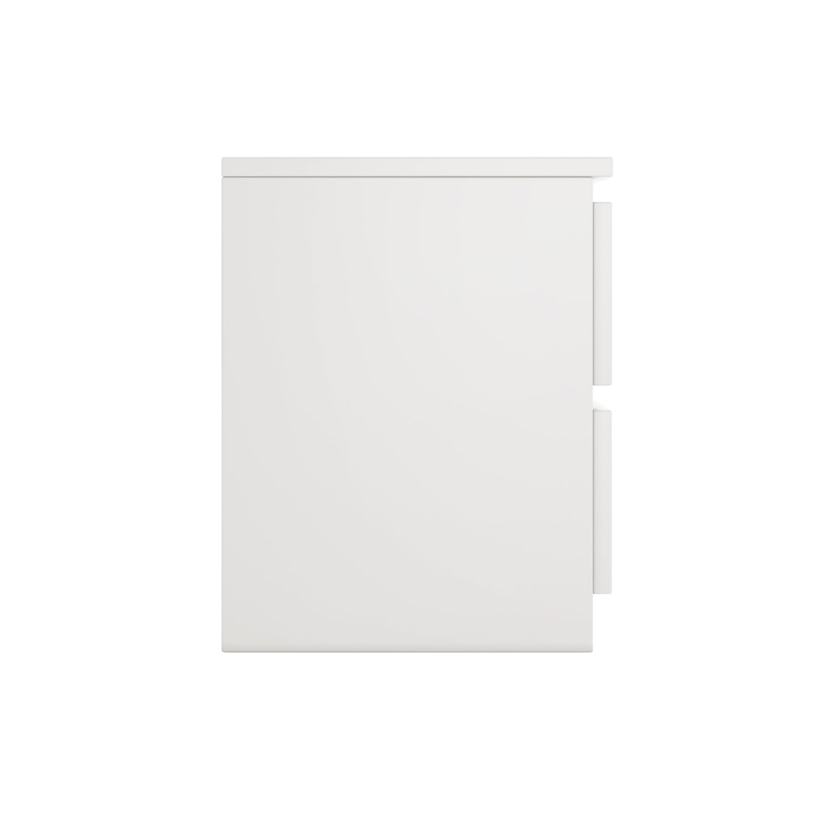 ASTER T2 - Comodino da camera moderno - 40x30x30 cm - Comodino 2 cassetti - Comodino - 4