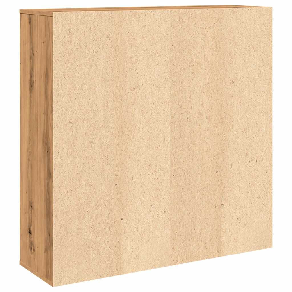 Bibliothèque | Armoire de livres | Meuble de Rangement chêne artisanal 98x29x97,5 cm bois d'ingénierie CFW773913 - 8