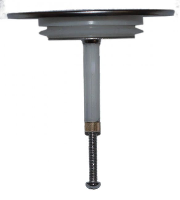 Bouchon De Baignoire Et Lavabo Universel 43 Mm – Réglable En Laiton Chromé, Anti-Fuite Et Très Résistant