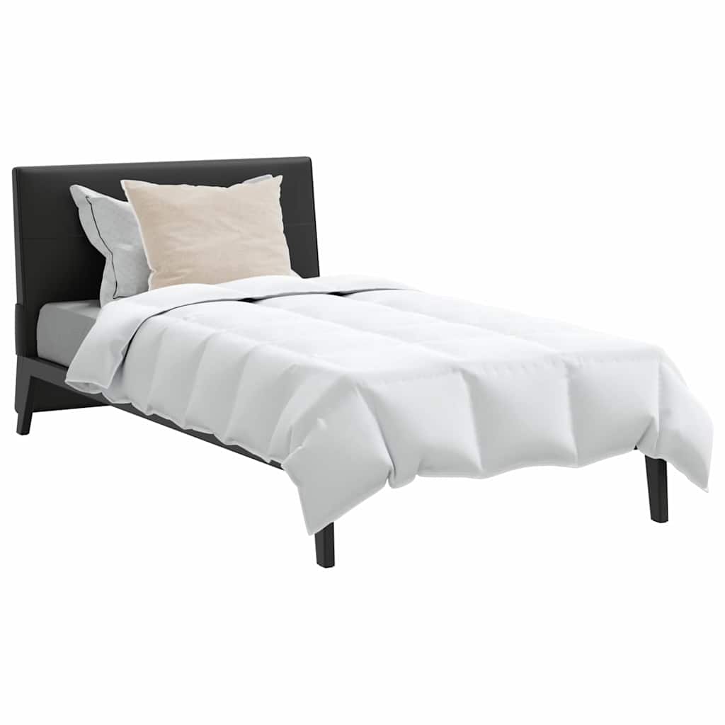 Couette avec oreiller 2 pcs | Duvet Blanc 155 x 220 cm Bas - 3