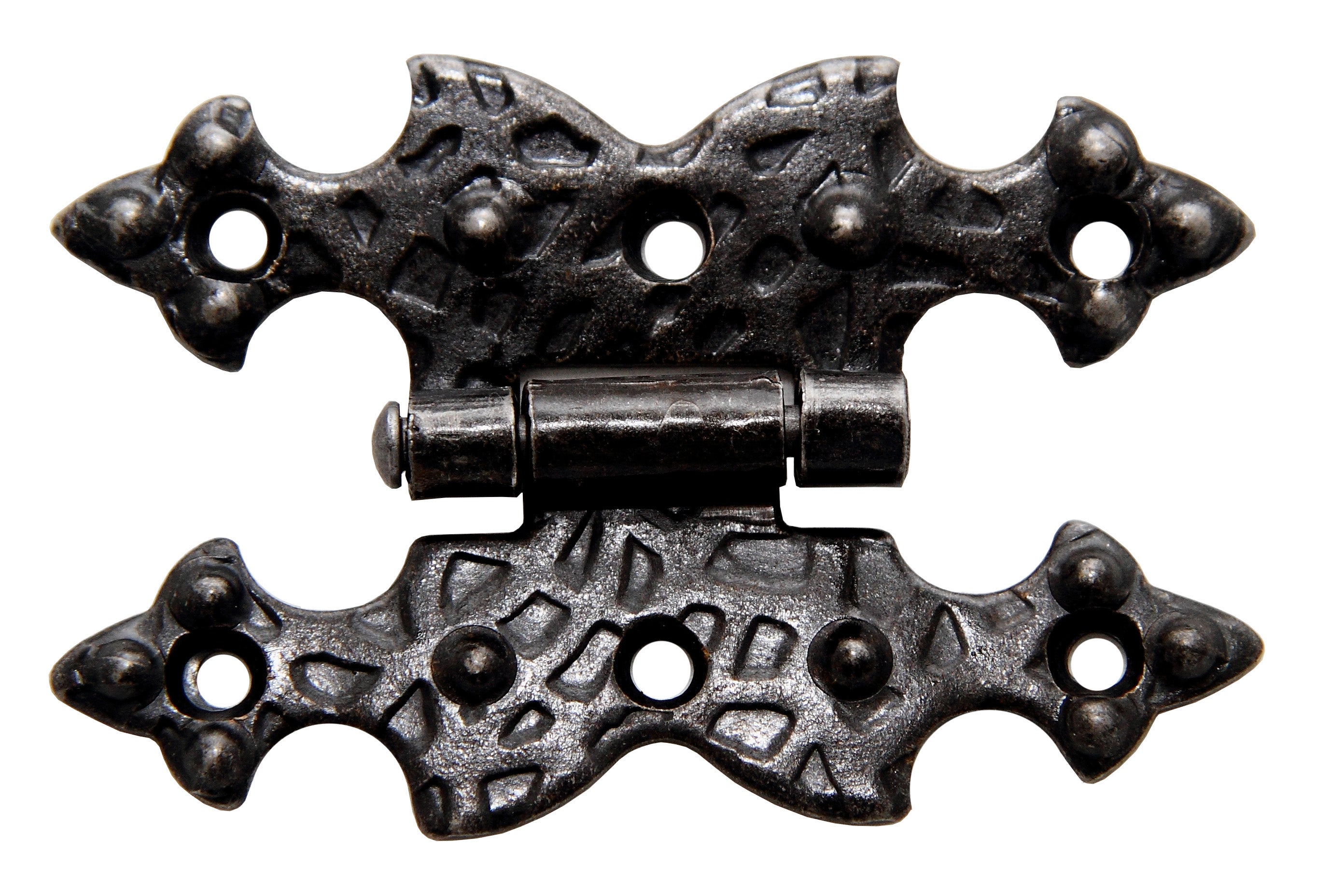 Crosse de départ roulée 330 x 180 Section 40x8 ACIER FER FORGE Ref