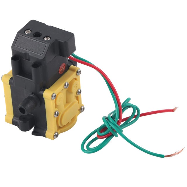 Accessoires de pompe auto-amorçante de jardin, tête de pompe à eau de pulvérisation électrique, tête de pompe à pression à diaphragme 12V