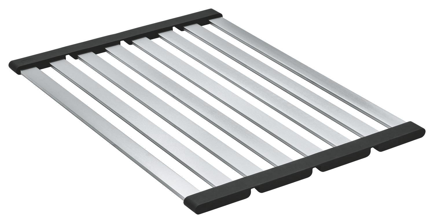 Gratar pliabil Grohe 40854SD0, . 490 x 350 mm, otel inoxidabil, crom