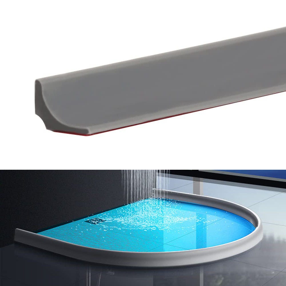 QSJSQTN Tenda Doccia Strisce Bianche, Tenda Da Doccia Antimuffa - Foto 11