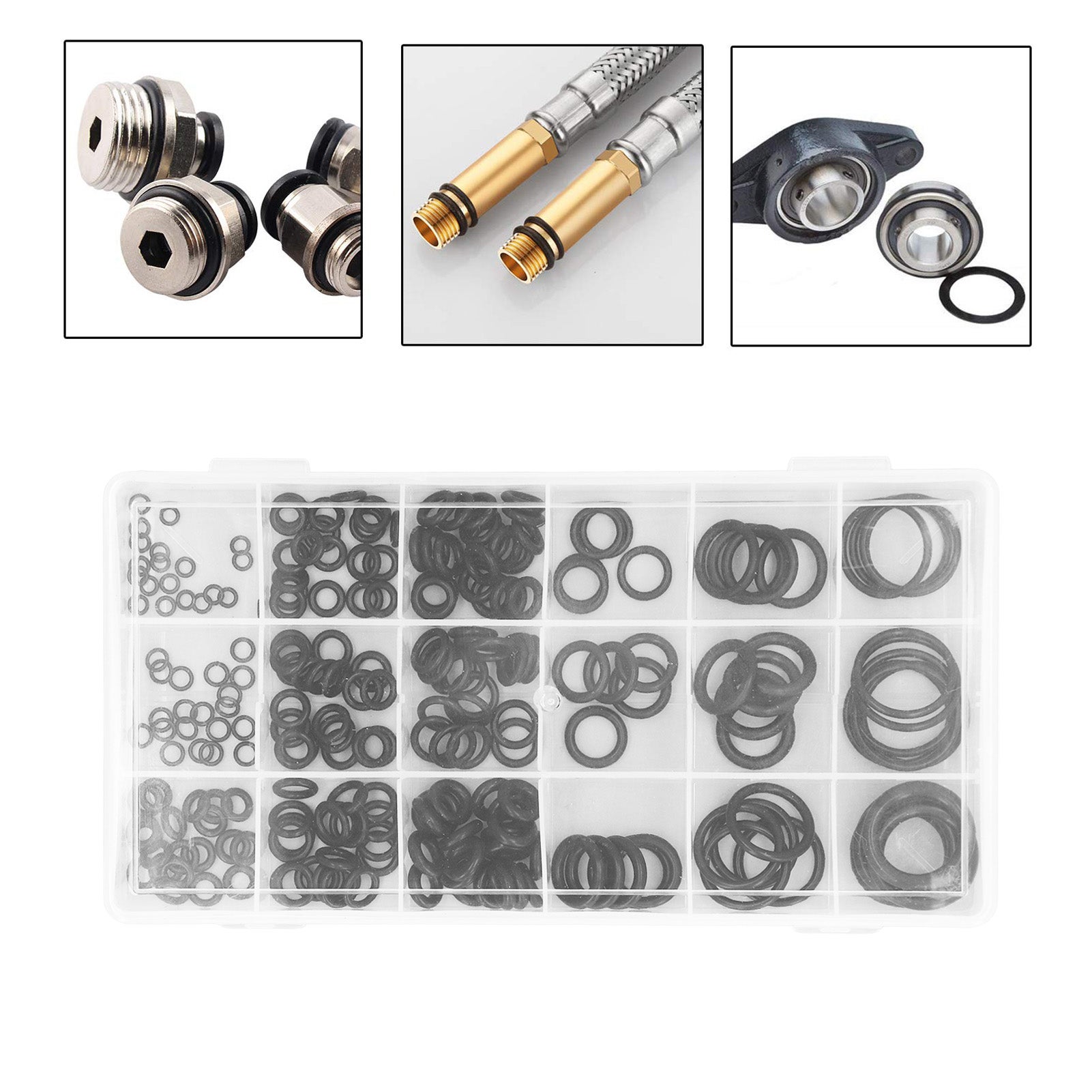 Set Di Ricambio Per Avvitatori A Percussione – 20 O-ring 4x30 Mm E 3 Perni In Acciaio Inox 3x25 Mm