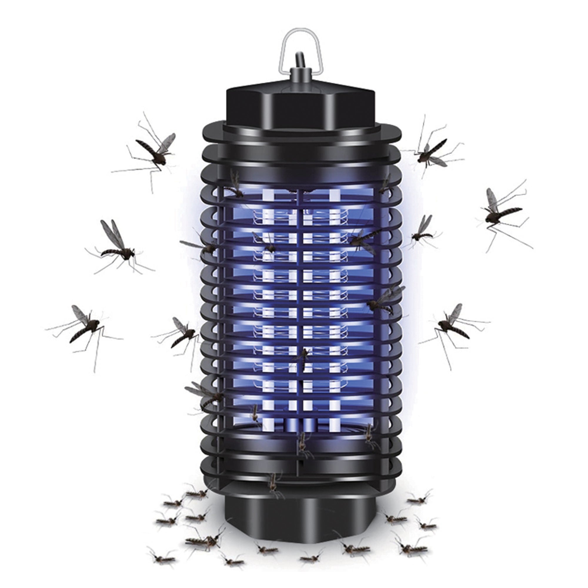 Lámpara repelente de mosquitos de luz azul 500 V, De sobremesa o de ...