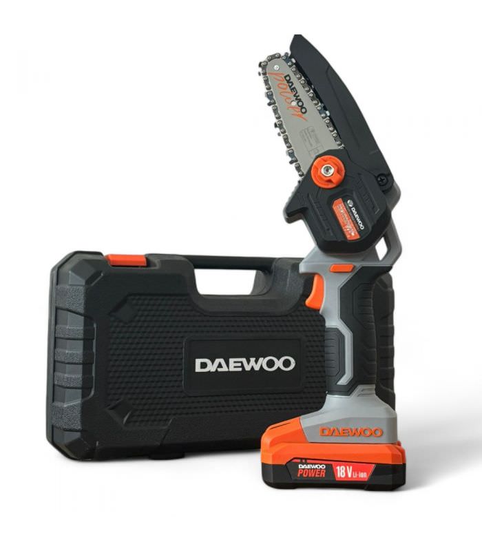 Elagueuse sans fil 18V avec 2 batteries et chargeur, lame 8 cm - DAEWOO DALMCH18-1 KITB - 6