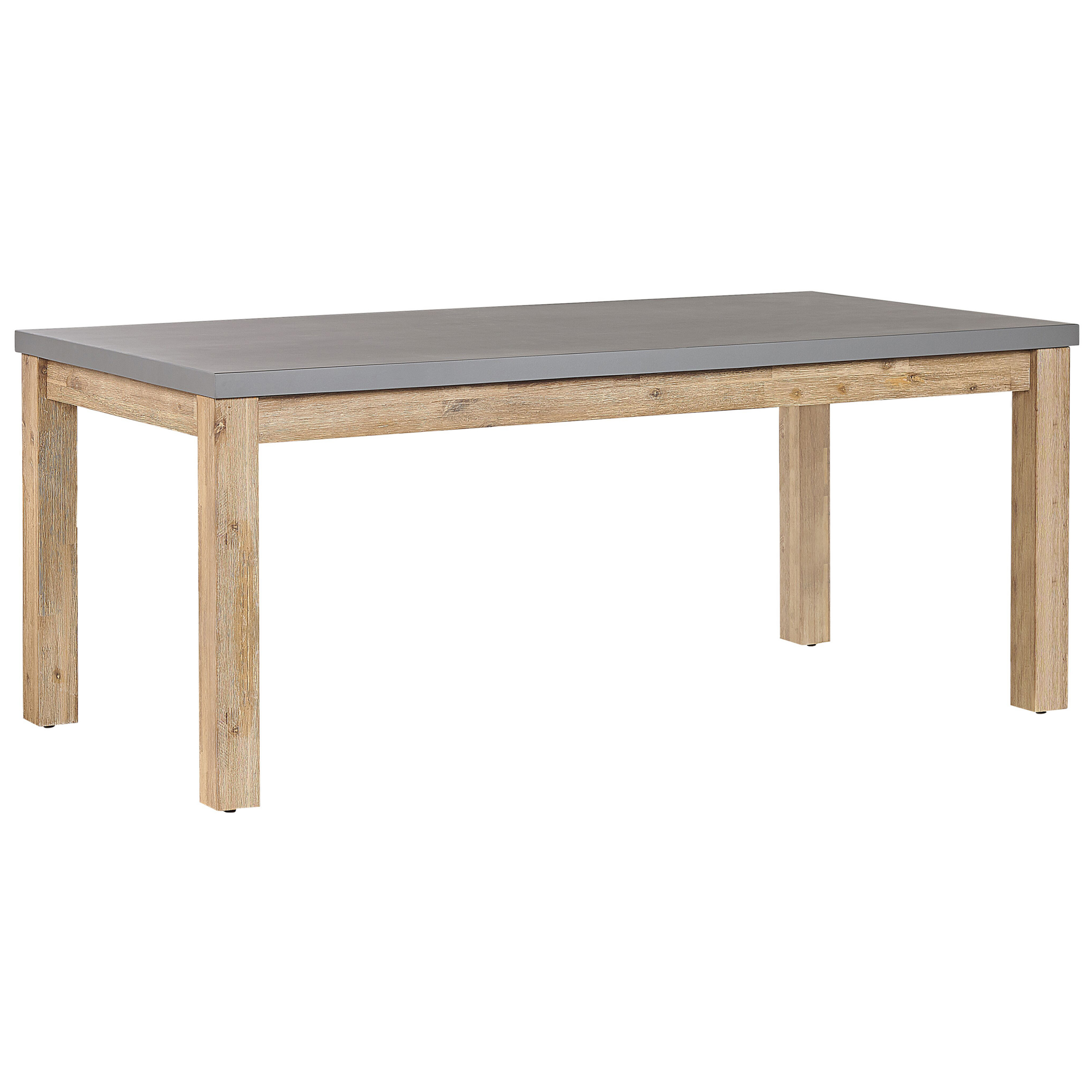 Masă dining de exterior OSTUNI 180 cm 90 cm Fibrociment Gri