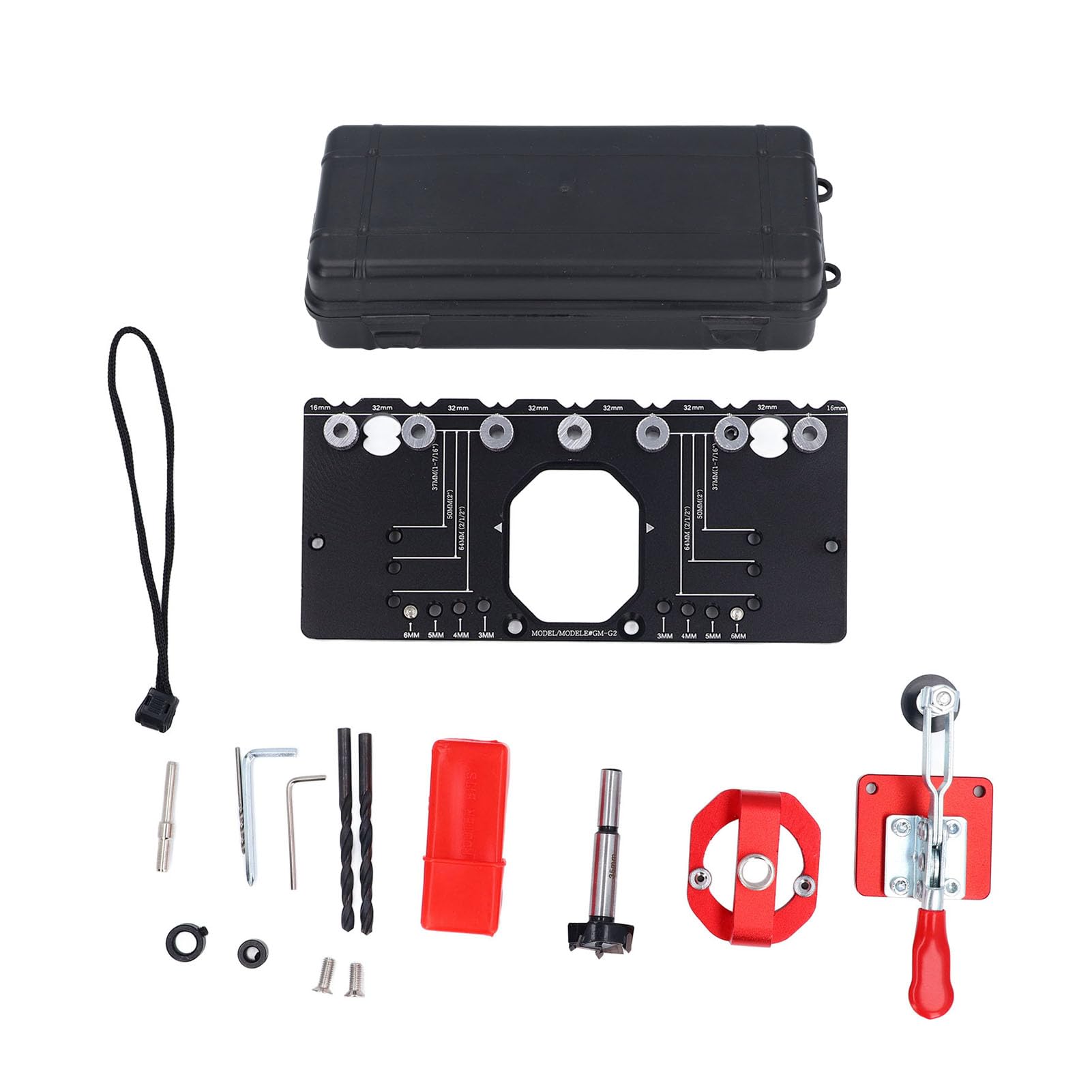 Guida Per Fori Cerniere Armadio - In Lega Alluminio, Per Cerniere 35mm E 40mm, Con Design Eccentrico - Foto 2