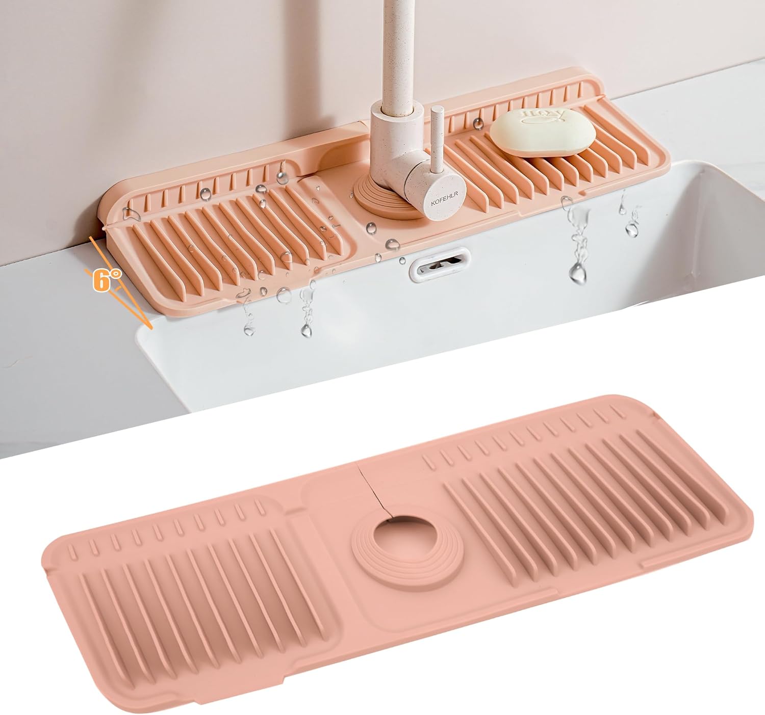 Protection Anti-Éclaboussures Pour Évier De Cuisine - CHICHENG - Tapis