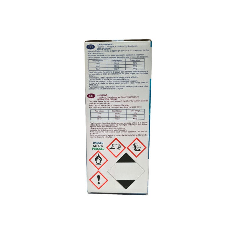 Stop algue moutarde MAREVA pour piscine jusqu'à 50m3 - 1 kg - 150080 - 2