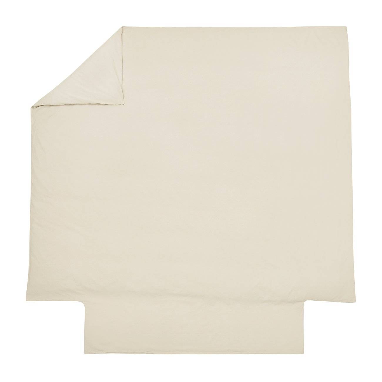 Housse de couette percale lavée Bohème-140 x 200 cm-Crème - 2