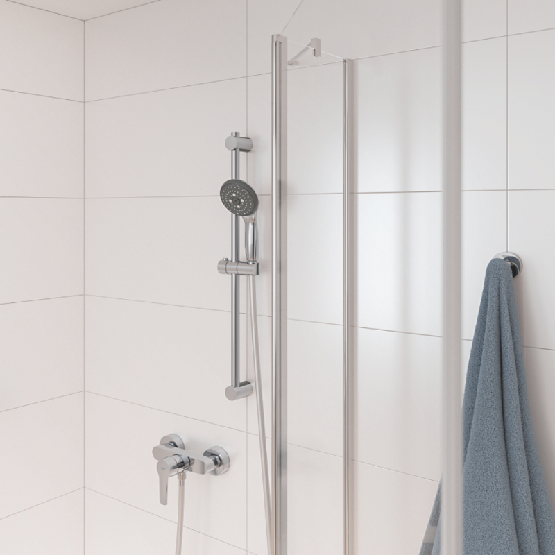 Miscelatore meccanico per doccia GROHE Quickfix Start 2021 con limitatore di flusso - 6